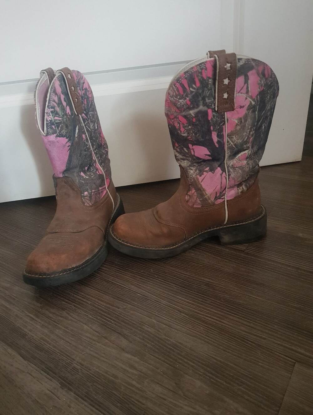 Ariat Women'a Western Leather Boots